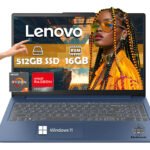 Laptop Lenovo AMD Ryzen 7-7730u 16gb RAM 512gb SSD 15,6'' Tactil Win 11 Color Azul