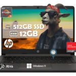 Laptop Hp 245 G9 Ryzen 3 3250u 512gb Ssd 12gb Ram W11 Negro (Reacondicionado)