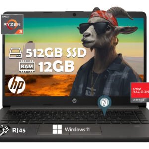 Laptop Hp 245 G9 Ryzen 3 3250u 512gb Ssd 12gb Ram W11 Negro (Reacondicionado)