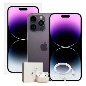 Iphone 14 Pro 512gb - Esim Con Caja Original + Regalo - Morado Oscuro (Reacondicionado)
