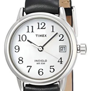 Reloj Timex Para Mujer T2h331 Indiglo Con Correa De Cuero, N