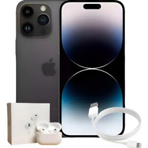 Apple Iphone 14 Pro Max 256 Gb Esim Negro Espacial + Regalo (Reacondicionado)
