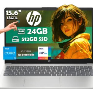 Laptop Hp 15-fd0150wm Core I5-1334u 512gb 24gb Ram Touch - Plateado