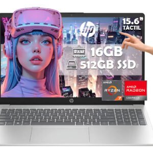 Laptop Hp 15-fc0047wm Amd Ryzen 7-7730u 512gb 16gb Ram Touch Plateado