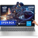 Laptop Hp 15-fd005dx Core I5-1235u 16gb Ram 512gb Ssd Touch - Plateado (Nuevo con caja abierta)