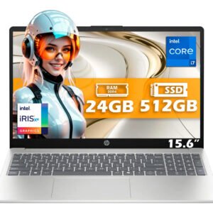 Laptop Hp 15-fd0557nr Intel I7-1255u 512gb 24gb Ram W11 Plateado